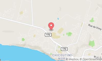 map, Nettoyage De Hottes division Saguenay