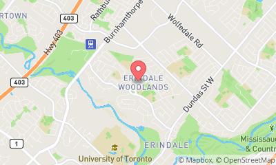 map, Five Star Painting of Mississauga