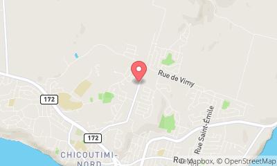 map, Toiture Saguenay