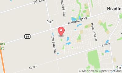 map, Licensed Electrical Contractor /ON Energy/ Electrician Richmond Hill/Electrician Bradford