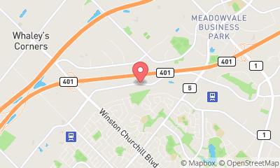 map, Interlock Metal Roofing — ON