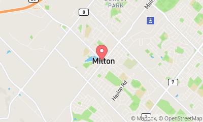map, Milton Mortgage Broker - Steven Porter, Mortgage Architects Inc.