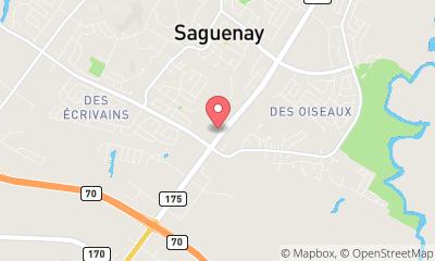 map, Centre Hi-fi Saguenay & Roussel Informatique