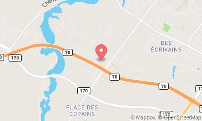 map, Ville Saguenay EMCO Chicoutimi