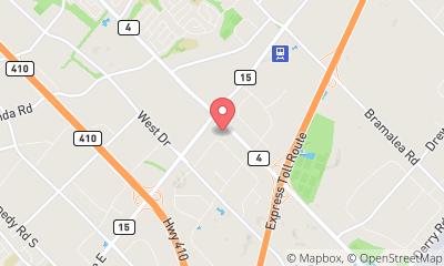 map, AKTAS FLOORS INC. - BRAMPTON