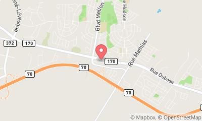 map, Weed Man Saguenay/Lac St Jean/