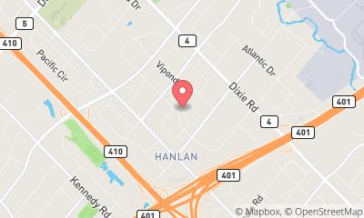 map, Pylon Paving (1996) Inc.