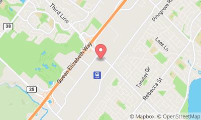 map, Apple Self Storage - Oakville