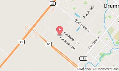 map, Construction J B R Inc