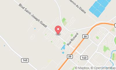 map, Constructions Grantham Inc