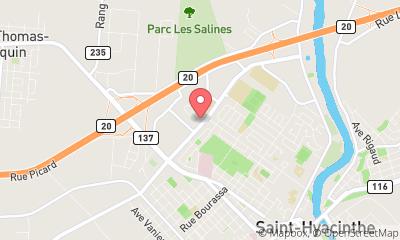 map, BB immobilier | Benoit Beaulieu courtier immobilier - Saint-Hyacinthe