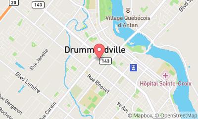 map, BMR Dionne & Fils Inc