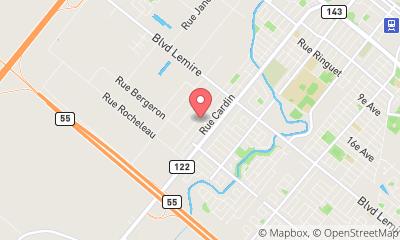 map, Solutions L & R-Entretien ménager commercial Drummondville