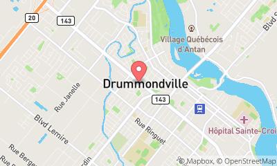 map, Guylaine Girard Courtier immobilier ReMax Élite- Drummondville
