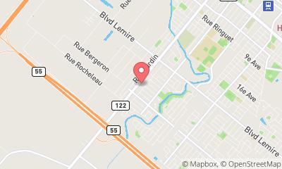 map, Déneigement Drummondville