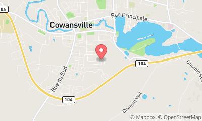 map, Services L B enr.