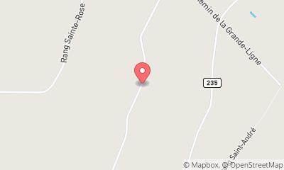 map, Construction Denis Rivard. Commercial et industriel