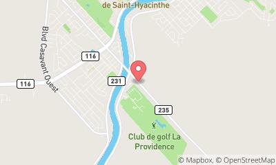 map, Les Entreprises Gaudette & Robitaille | Entrepreneur général St-Hyacinthe