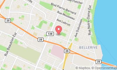 map, Jardins Verdana - Déneigement et Aménagement Paysager Montréal