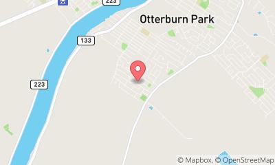 map, Les Peintres Plaber 1988 inc.