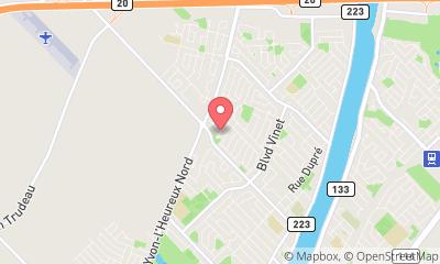 map, Les Toitures T.A. & Construction