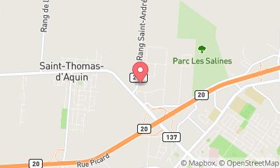 map, Construction RM Gaudette Inc