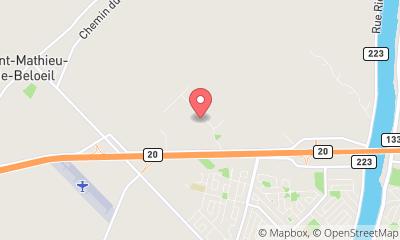 map, Tran Climatisation Inc.