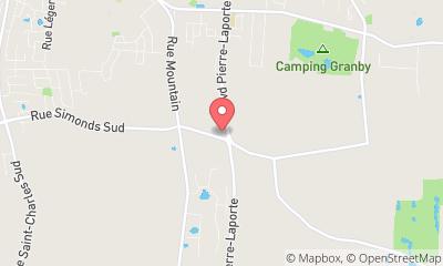 map, Centre Jardinage Granby