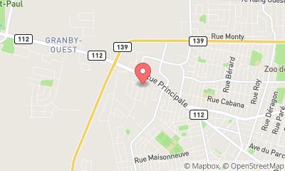 map, Vertdure | Entretien Pelouse Granby