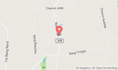 map, Les Entreprises S.Cabana