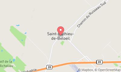 map, Plomberie Francois Nadeau Inc