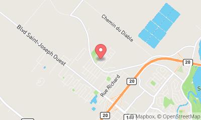 map, Gouttières TL - Gouttiere Drummondville