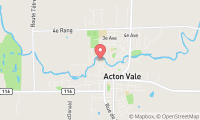 map, Parent & fils peintre en batiments inc.