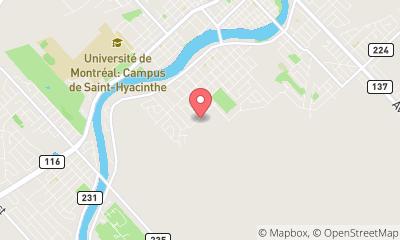 map, Tessier Électrique Inc.