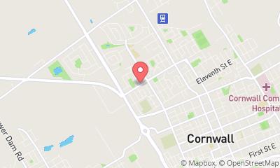 map, Lawrence Vandermeer Desjardins Insurance Agent