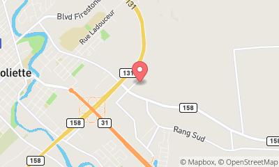 map, Action Construction Infrastructure Inc.