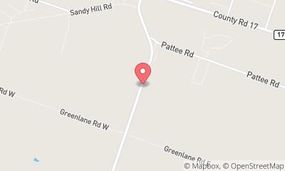 map, Champlain Paving