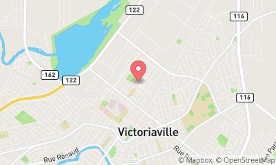map, Couvertures Therrien Pellerin - Toiture Victoriaville, couvreur de bardeau