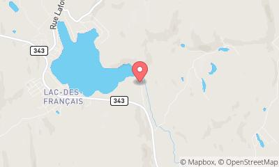 map, Lavage de Vitres Beaudry Gouttières et Pression Joliette Lanaudière