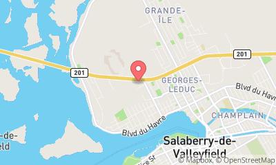 map, Plomberie Roger Lavoie Inc