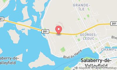 map, Plomberie Valleyfield