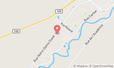 map, Vertdure | Entretien Pelouse Victoriaville