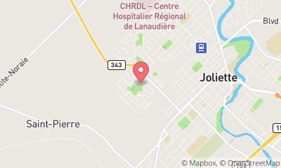 map, Bellerose Asphalte Inc