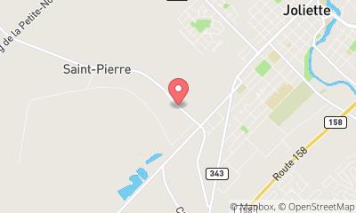 map, Asphalte Général Inc