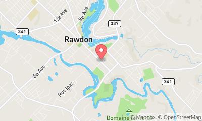 map, Courtier Immobilier Lanaudière & Rawdon - Guillaume Tremblay & Matthieu Pepin - RE/MAX