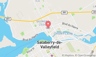 map, Real Estate appraiser - Luc Jodoin