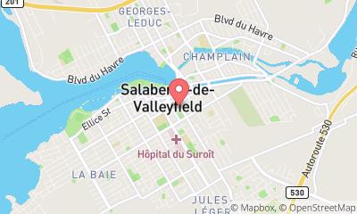 map, Via Capitale Concept - Salaberry-de-Valleyfield