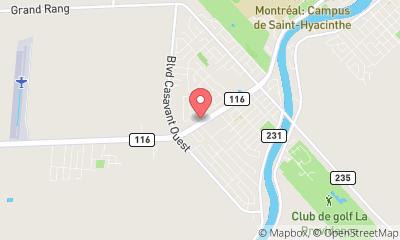 map, Assurance Yves Chaput Inc