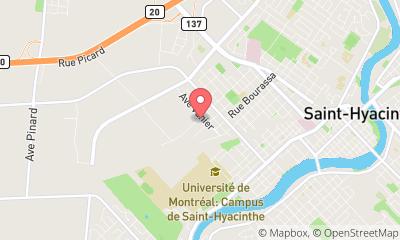 map, Plomberie-chauffage Lecomte Pouliot Inc.