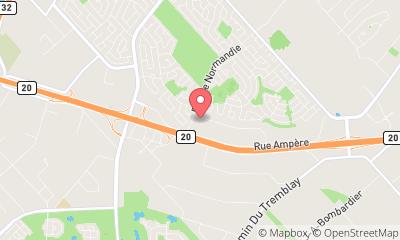 map, Electro-Peintres Du Quebec Inc